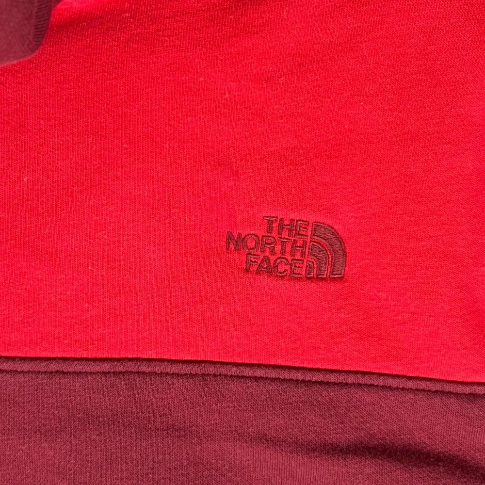 The North Face‎ Mens L Pullover Hoodie Sweatshirt Two-Tone Red Casual Outdoors